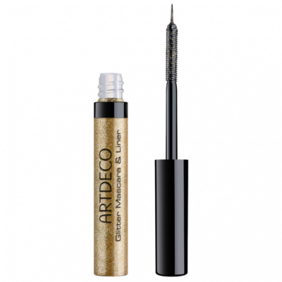 GLITTER MÁSCARA & LINER (DORADO)