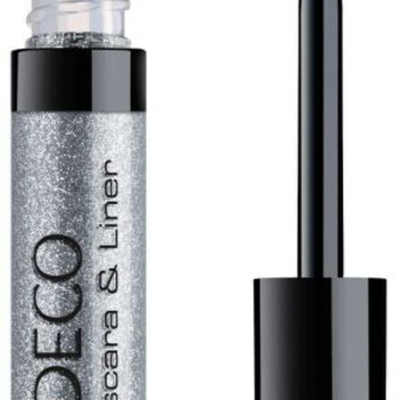 GLITTER MÁSCARA & LINER (PLATA)